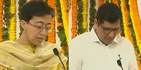 ಅತಿಶಿ, ಸೌರಭ್ ಭಾರದ್ವಾಜ್