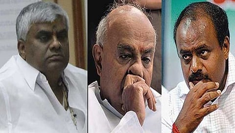 ರೇವಣ್ಣ-ದೇವೆಗೌಡ-ಕುಮಾರಸ್ವಾಮಿ