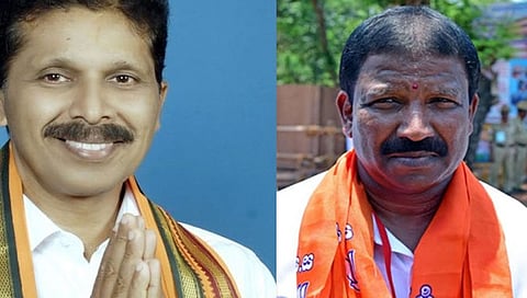 ಸಂಜೀವ ಮಠಂದೂರು ಮತ್ತು ಎಸ್. ಅಂಗಾರ