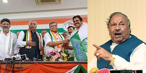 ಶೆಟ್ಟರ್ ಗೆ ಈಶ್ವರಪ್ಪ ಬಹಿರಂಗ ಪತ್ರ