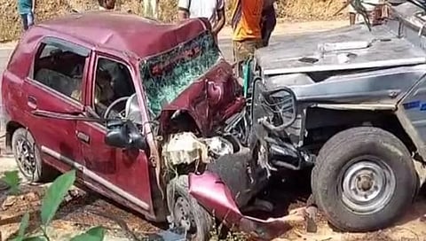ಅಪಘಾತದ ದೃಶ್ಯ