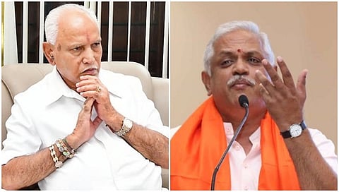 ಯಡಿಯೂರಪ್ಪ ಮತ್ತು ಬಿ.ಎಲ್ ಸಂತೋಷ್