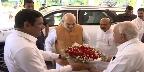 ಅಮಿತ್ ಶಾ ಭೇಟಿಯ ಸಾಂದರ್ಭಿಕ ಚಿತ್ರ
