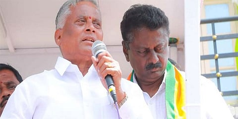 ಬಿಜೆಪಿ ಅಭ್ಯರ್ಥಿ ವಿ ಸೋಮಣ್ಣ