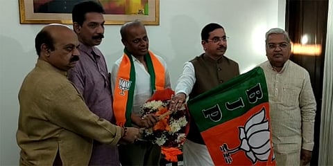 ಬಿಜೆಪಿ ಸೇರ್ಪಡೆಯಾದ ನಾಗರಾಜ ಛಬ್ಬಿ