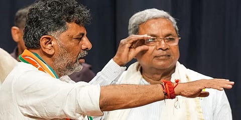 ಸಿದ್ದರಾಮಯ್ಯ-ಡಿ ಕೆ ಶಿವಕುಮಾರ್