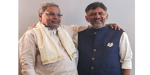 ಸಿದ್ದರಾಮಯ್ಯ-ಡಿ ಕೆ ಶಿವಕುಮಾರ್(ಸಂಗ್ರಹ ಚಿತ್ರ)