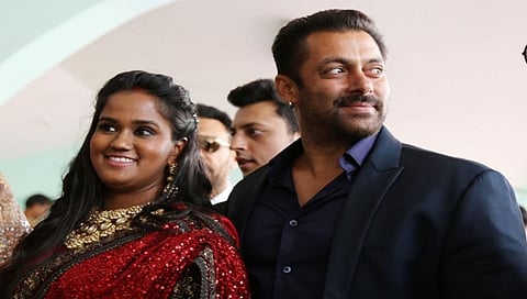 ಅರ್ಪಿತಾ-ಸಲ್ಮಾನ್ ಖಾನ್