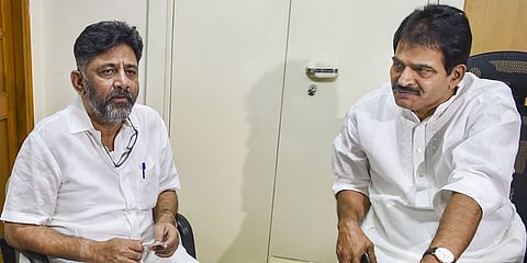 ಡಿಕೆ ಶಿವಕುಮಾರ್-ಕೆಸಿ ವೇಣುಗೋಪಾಲ್