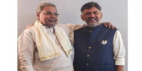ಸಿದ್ದರಾಮಯ್ಯ, ಡಿ ಕೆ ಶಿವಕುಮಾರ್(ಸಂಗ್ರಹ ಚಿತ್ರ)