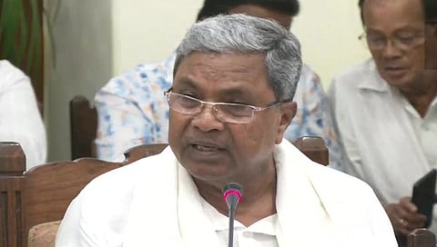 ಸಿಎಂ ಸಿದ್ದರಾಮಯ್ಯ