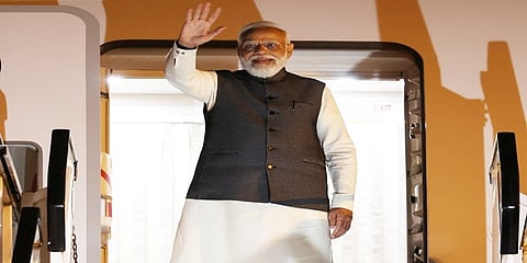 ದೆಹಲಿಗೆ ಬಂದಿಳಿದ ಪ್ರಧಾನಿ ನರೇಂದ್ರ ಮೋದಿ