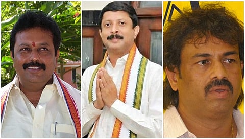 ಚಲುವರಾಯಸ್ವಾಮಿ ಮತ್ತು ಬೈರತಿ ಸುರೇಶ್ , ಮಧು ಬಂಗಾರಪ್ಪ