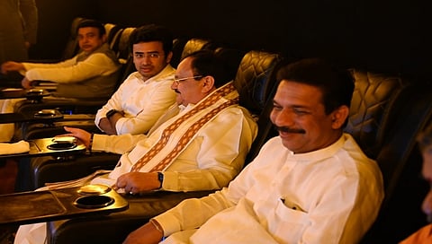 ದಿ ಕೇರಳ ಸ್ಟೋರಿ ವೀಕ್ಷಿಸಿದ ಜೆ ಪಿ ನಡ್ಡಾ