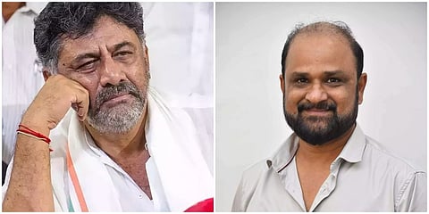 ಡಿ ಕೆ ಶಿವಕುಮಾರ್, ನಿರ್ದೇಶಕ ಶಶಾಂಕ್(ಸಂಗ್ರಹ ಚಿತ್ರ)
