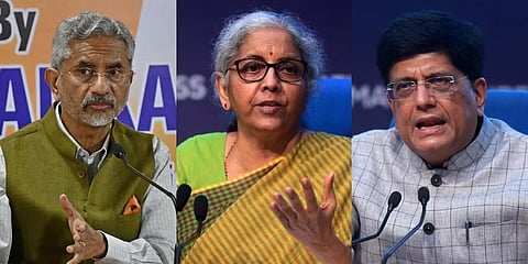 ಜೈ ಶಂಕರ್ ಮತ್ತು ನಿರ್ಮಲಾ ಸೀತಾರಾಮನ್