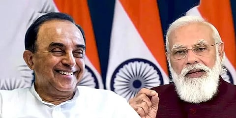 ಪ್ರಧಾನಿ ಮೋದಿ, ಸುಬ್ರಮಣಿಯನ್ ಸ್ವಾಮಿ