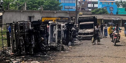 ಬಂಗಾಳದಲ್ಲಿ ಹಿಂಸಾಚರ