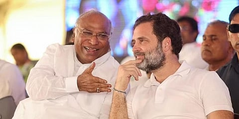 ಮಲ್ಲಿಕಾರ್ಜುನ ಖರ್ಗೆ - ರಾಹುಲ್ ಗಾಂಧಿ
