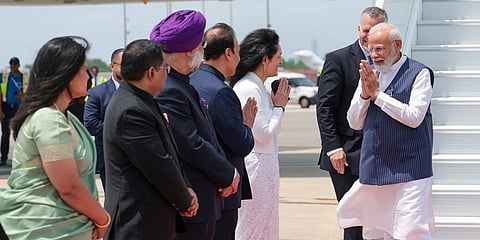 ನ್ಯೂಯಾರ್ಕ್ ತಲುಪಿದ ಪ್ರಧಾನಿ ಮೋದಿ