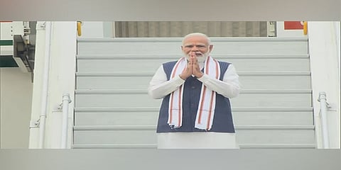 ಅಮೆರಿಕಕ್ಕೆ ಪ್ರಯಾಣ ಬೆಳೆಸಿದ ಪ್ರಧಾನಿ ನರೇಂದ್ರ ಮೋದಿ