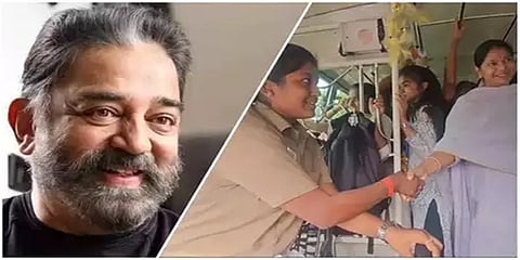ಕಮಲ್ ಹಾಸನ್, ಕಾರು ಗಿಫ್ಟ್ ಪಡೆದ ಚಾಲಕಿ ಚಿತ್ರ