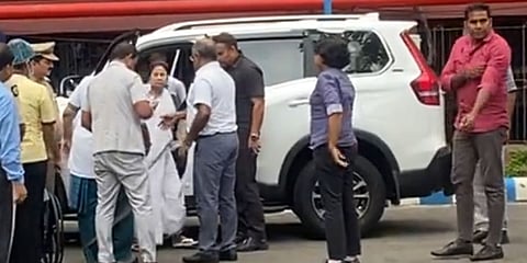ಮಮತಾ ಬ್ಯಾನರ್ಜಿಗೆ ಗಾಯ