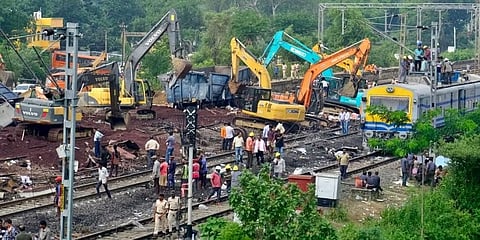 ರೈಲು ದುರಂತ ನಡೆದ ಸ್ಥಳ
