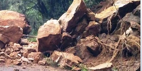ಬದ್ರಿನಾಥ್ ರಾಷ್ಟ್ರೀಯ ಹೆದ್ದಾರಿಯಲ್ಲಿ ಭೂ ಕುಸಿತ