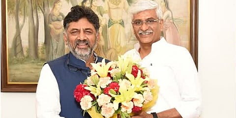 ಡಿಸಿಎಂ ಡಿಕೆಶಿಯಿಂದ ಕೇಂದ್ರ ಜಲಶಕ್ತಿ ಸಚಿವರ ಭೇಟಿ