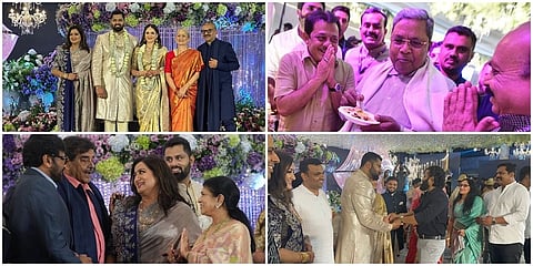 ಬೆಂಗಳೂರಿನಲ್ಲಿ ನಡೆದ ಅಭಿಷೇಕ್ ಅಂಬರೀಷ್ ಮತ್ತು ಅವಿವಾ ಬಿಡಪ್ಪ ವಿವಾಹ ಆರತಕ್ಷತೆಗೆ ನಾಡಿನ ಮುಖ್ಯಮಂತ್ರಿ ಸಿದ್ದರಾಮಯ್ಯನವರಿಂದ ಹಿಡಿದು ಅನೇಕ ರಾಜಕೀಯ ನಾಯಕರು, ಸಿನಿಮಾ ಕಲಾವಿದರ ದಂಡೇ ಹರಿದುಬಂದಿತ್ತು.
