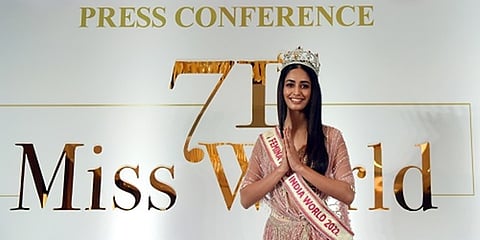 ಪತ್ರಿಕಾಗೋಷ್ಠಿಯಲ್ಲಿ ಮಿಸ್ ಇಂಡಿಯಾ ವರ್ಲ್ಡ್‌-2022 ವಿಜೇತೆ ಸಿನಿ ಶೆಟ್ಟಿ