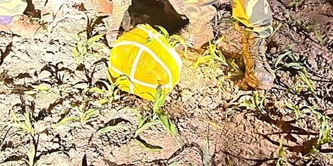 ಬಿಎಸ್ಎಫ್ ವಶಪಡಿಸಿಕೊಂಡ ಡ್ರಗ್ಸ್ ಪೊಟ್ಟಣ