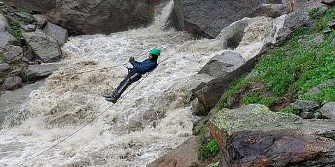 ಎನ್ ಡಿಆರ್ ಎಫ್ ರಕ್ಷಣಾ ಕಾರ್ಯಾಚರಣೆ ಚಿತ್ರ