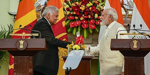 ಲಂಕಾ ಅಧ್ಯಕ್ಷರು- ಪ್ರಧಾನಿ ಮೋದಿ (ಸಂಗ್ರಹ ಚಿತ್ರ)