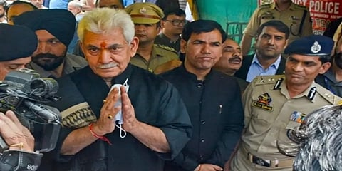 ಲೆಫ್ಟಿನೆಂಟ್ ಗವರ್ನರ್ ಮನೋಜ್ ಸಿನ್ಹಾ