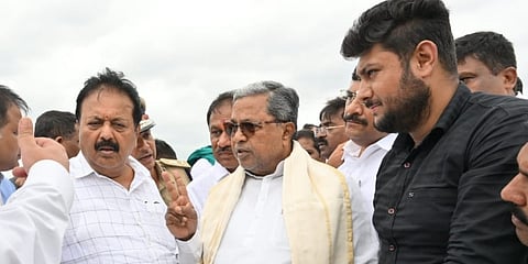 ಎಕ್ಸ್ ಪ್ರೆಸ್ ವೇ ಪರಿಶೀಲಿಸಿದ ಸಿಎಂ ಸಿದ್ದರಾಮಯ್ಯ
