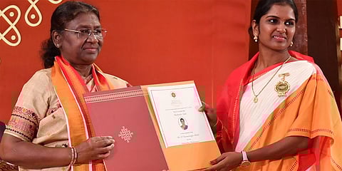 ರಾಷ್ಟ್ರಪತಿ ದ್ರೌಪದಿ ಮುರ್ಮು