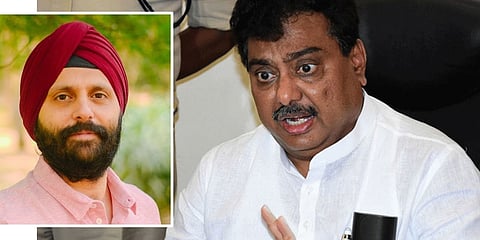 ಸಚಿವ ಎಂಬಿ ಪಾಟೀಲ್ ಮತ್ತು ಟೆಕ್ಕಿ ಬ್ರಿಜ್ ಸಿಂಗ್