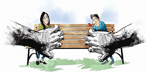 ನೈತಿಕ ಪೊಲೀಸ್​ ಗಿರಿ (ಸಾಂದರ್ಭಿಕ ಚಿತ್ರ)
