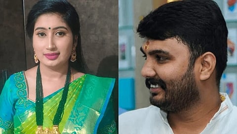 ಮೃತ ಮಹಿಳೆ ಪವಿತ್ರ ಮತ್ತು ಆಕೆ ಪತಿ ಚೇತನ್