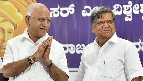 ಯಡಿಯೂರಪ್ಪ ಮತ್ತು ಜಗದೀಶ್ ಶೆಟ್ಟರ್