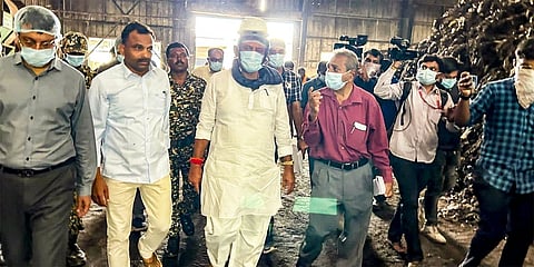 ಡಿಸಿಎಂ ಡಿಕೆ ಶಿವಕುಮಾರ್​ ಸಿಟಿ ರೌಂಡ್ಸ್