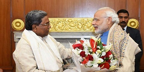 ಸಿಎಂ ಸಿದ್ದರಾಮಯ್ಯ-ಪ್ರಧಾನಿ ಮೋದಿ (ಸಾಂದರ್ಭಿಕ ಚಿತ್ರ)
