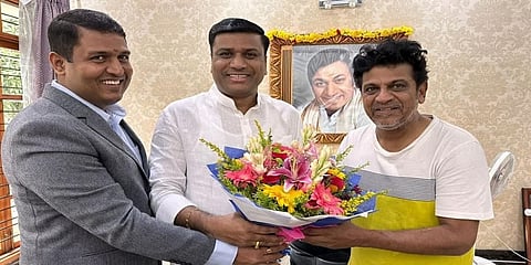 ಡಾ.ಶಿವರಾಜ್ ಕುಮಾರ್ ಜೊತೆಗೆ ಕೆಎಂಎಫ್ ಅಧ್ಯಕ್ಷ ಭೀಮಾನಾಯಕ್