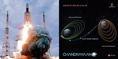 ಚಂದ್ರನತ್ತ ಪಯಣ ಆರಂಭಿಸಿದ ಚಂದ್ರಯಾನ-3