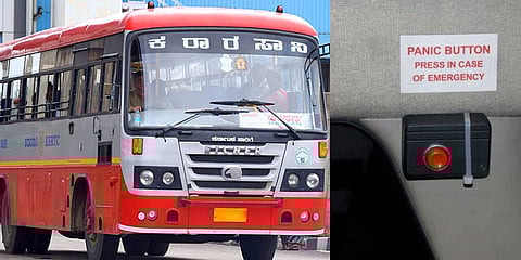 ಕೆಎಸ್ ಆರ್ ಟಿಸಿ ಬಸ್ ನಲ್ಲಿ ಪ್ಯಾನಿಕ್ ಬಟನ್