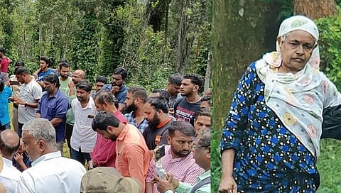 ಆನೆ ದಾಳಿಗೆ ಬಲಿಯಾದ ಮಹಿಳೆ.