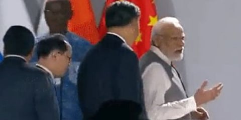 ಪ್ರಧಾನಿ ಮೋದಿ- ಷಿ ಜಿನ್ಪಿಂಗ್