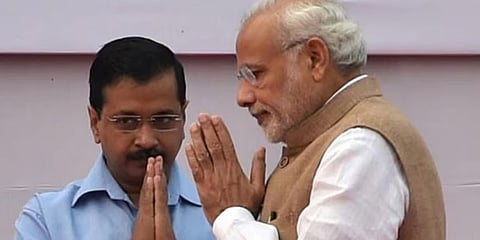 ಮೋದಿ ಮತ್ತು ಕೇಜ್ರಿವಾಲ್
